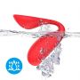 Wibrator Ultrasonic Wave silikonowy czerwony USB - 8