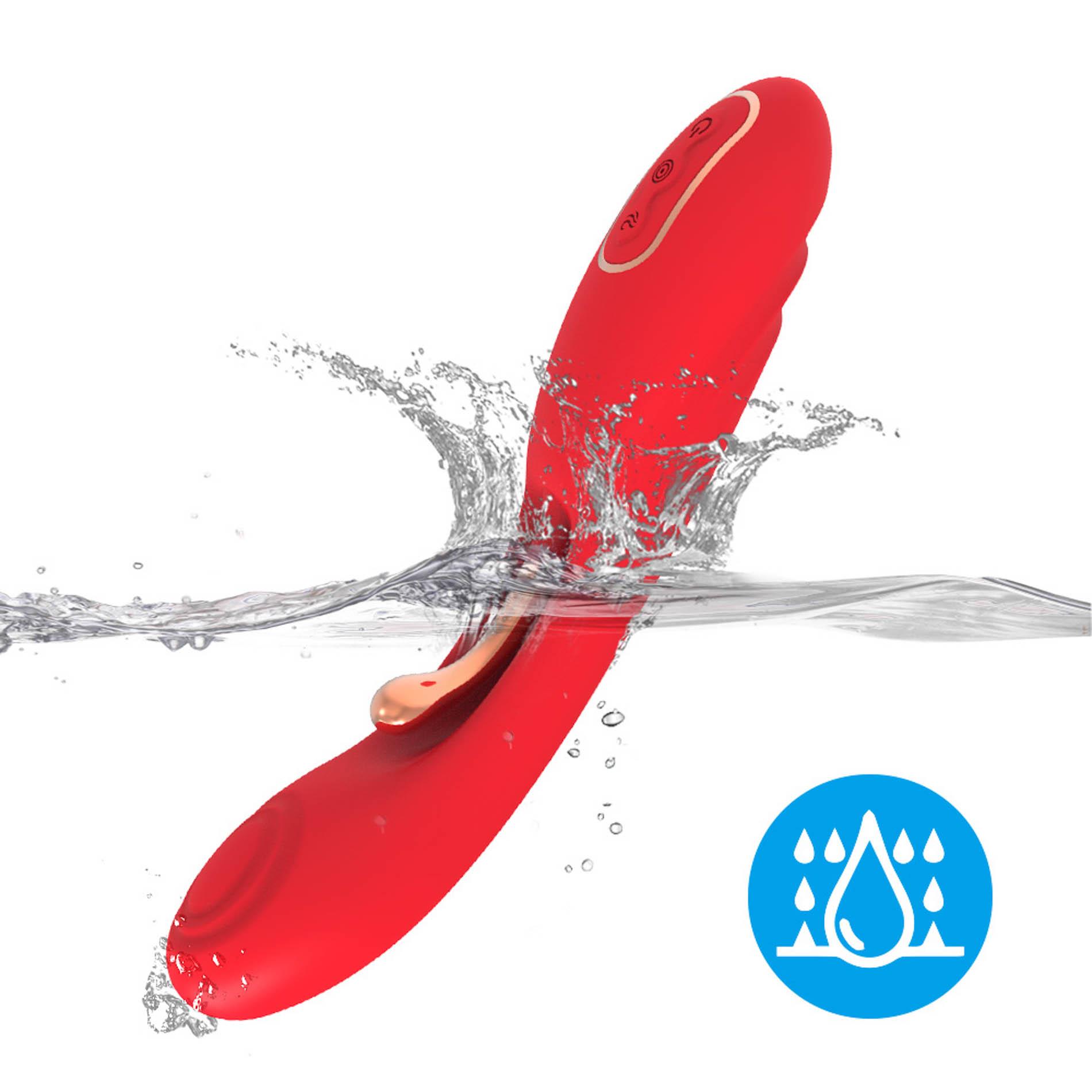 Fishhook Red Dual-Point Vibration