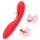 Wibrator punktu G dwupunktowy czerwony B-Series Joy USB 22 cm