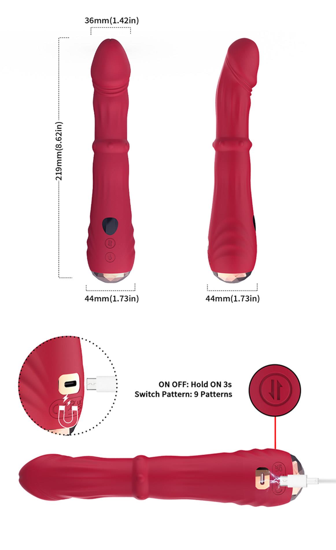 Jackal Red 9 Vibration Function