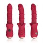 Wibrator punktu G czerwony realistyczny 9 wibracji B Series Joy USB 22 cm - 2