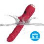 Wibrator punktu G czerwony realistyczny 9 wibracji B Series Joy USB 22 cm - 7