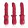 Wibrator punktu G czerwony realistyczny 9 wibracji B Series Joy USB 22 cm