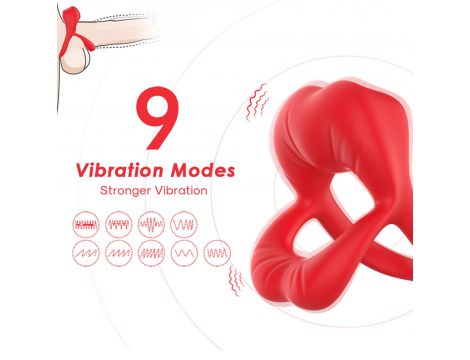 Big Mouth Red 9 vibration function - 2