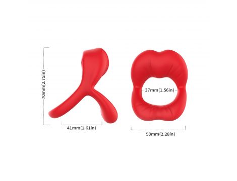 Big Mouth Red 9 vibration function - 9
