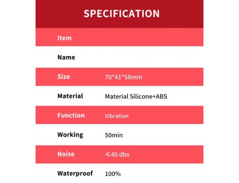 Big Mouth Red 9 vibration function - 11