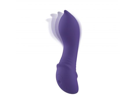 Teazers – Curling Mini Vibrator – Midnight Violet