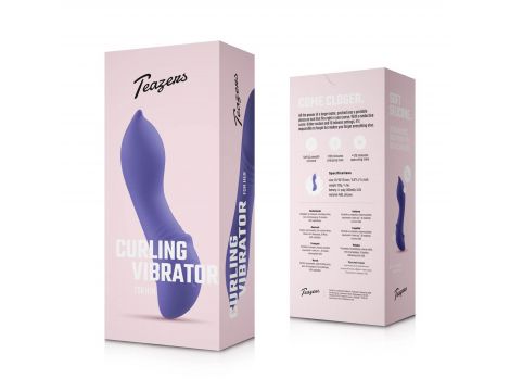 Teazers – Curling Mini Vibrator – Midnight Violet - 8