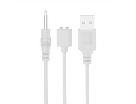 Wibrator króliczek Teazers kształt C z pilotem różowy USB - 7