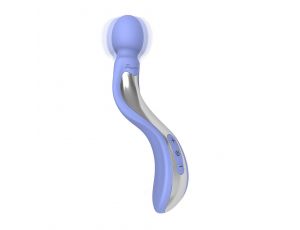 Wibrator wand zakrzywiony Teazers lawendowy USB