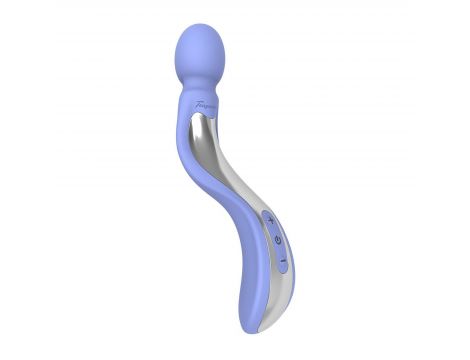 Wibrator wand zakrzywiony Teazers lawendowy USB - 6