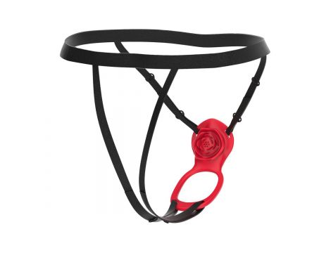 Teazers - Wearable Clitoral Stimulator Harness - Red - 3
