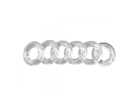 Zestaw stretcherów na jądra Boners Ring Master 6 sztuk