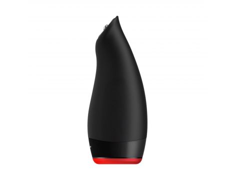 Masturbator oralny Teazers podgrzewany z wibracjami czarny - 3
