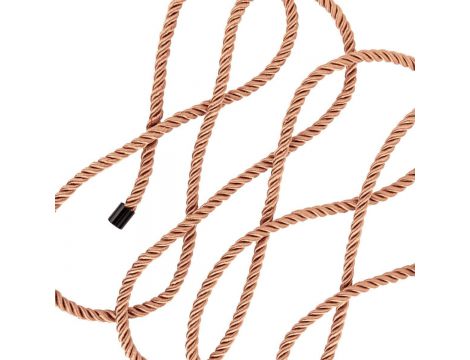 Luksusowy zestaw lin bondage Rosy Gold - 2