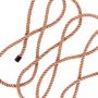Luksusowy zestaw lin bondage Rosy Gold - 3
