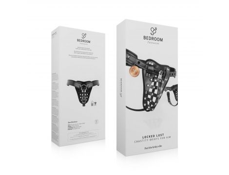 Bedroom Fantasies - Chastity Cage Panty Black - 6