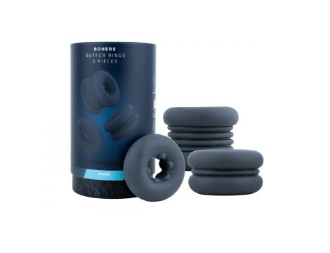 Boners - Buffer Rings 3 pcs - Blue - 3