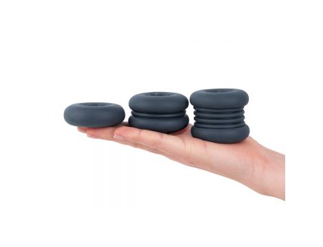 Boners - Buffer Rings 3 pcs - Blue - 4