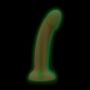 Dildo silikonowe EasyToys Candy Swirl świecące w ciemności różowe 19 cm - 7