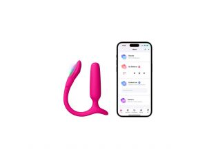 Wibrujący korek analny Lovense Lush Anal różowy
