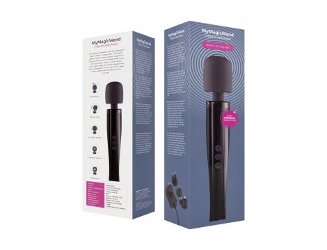 Masażer wand MyMagicWand silikonowy szary - 11