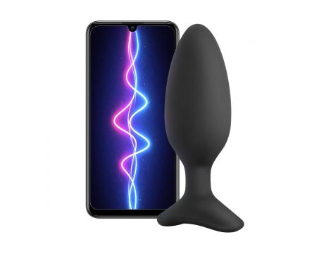 Korek analny wibrujący Lovense Hush 2 M sterowany aplikacją 44 mm USB - 2
