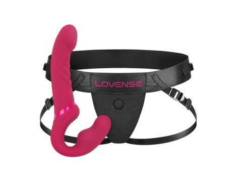 Wibrator podwójny bezpaskowy Lovense Lapis silikonowy USB wodoodporny - 7