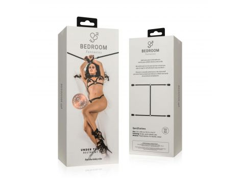 Zestaw do krępowania pod materac Bedroom Fantasies czarny - 4