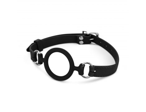 Knebel O gag silikonowy Bedroom Fantasies czarny - 4
