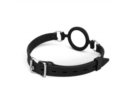Knebel O gag silikonowy Bedroom Fantasies czarny - 5