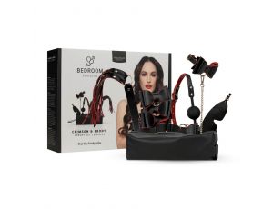 Zestaw BDSM luxury 8 elementów Bedroom Fantasies czarny