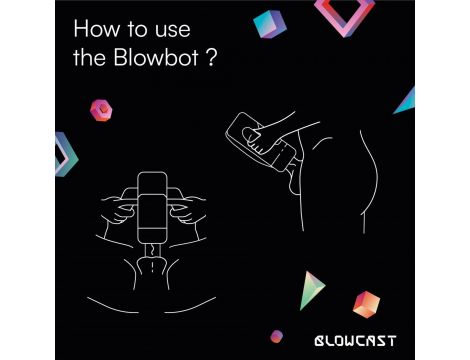 Automatyczny masturbator Blowbot BLOWCAST z wibracją i podgrzewaniem - 13