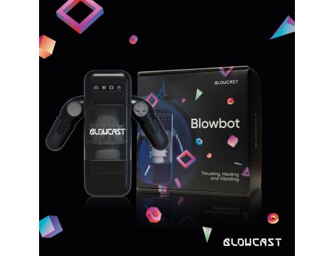 Automatyczny masturbator Blowbot BLOWCAST z wibracją i podgrzewaniem - 15