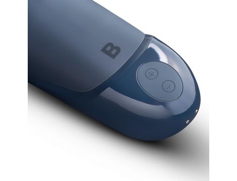 Masturbator wibrujący Boners symulator oralny niebieski USB - 6