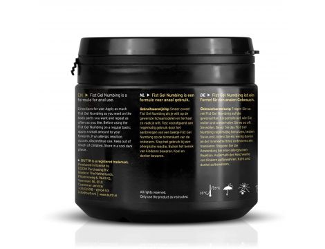 Żel do fistingu znieczulający Buttr 500 ml - 3