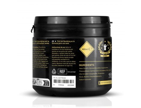 Żel do fistingu znieczulający Buttr 500 ml - 5