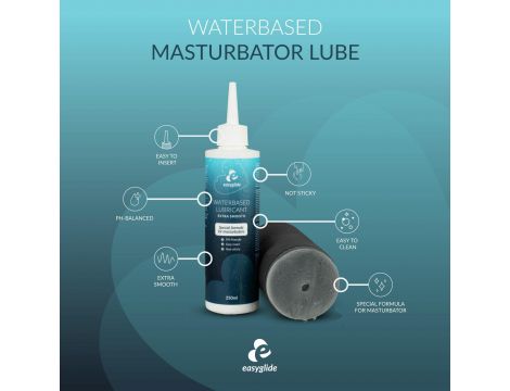 Żel do masturbatorów Extra Smooth EasyGlide 250 ml - 4