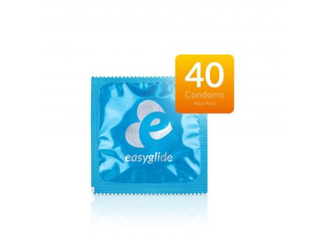 Prezerwatywy EasyGlide smakowe owocowe 40 sztuk - 2