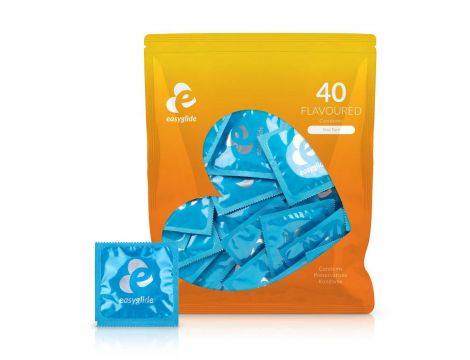 Prezerwatywy EasyGlide smakowe owocowe 40 sztuk - 4