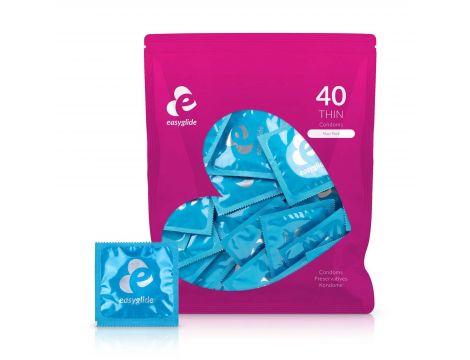 Prezerwatywy ultracienkie EasyGlide 40 szt - 2