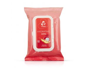 Chusteczki nawilżające EasyGlide z lubrykantem i olejami 25 sztuk