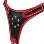 Uprząż strapon na trzy dildo EasyToys - 4
