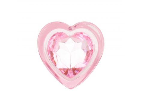 Korek analny szklany EasyToys różowy 7 cm - 2
