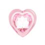 Korek analny szklany EasyToys różowy 7 cm - 3