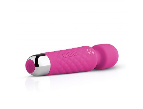 Wibrator mini wand EasyToys różowy USB 20 cm - 3