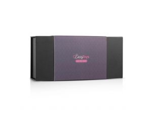 Strap on silikonowy EasyToys realistyczny czarny 13 cm