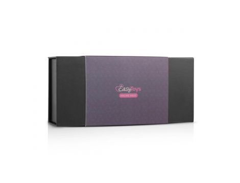 Strap on silikonowy EasyToys realistyczny czarny 13 cm