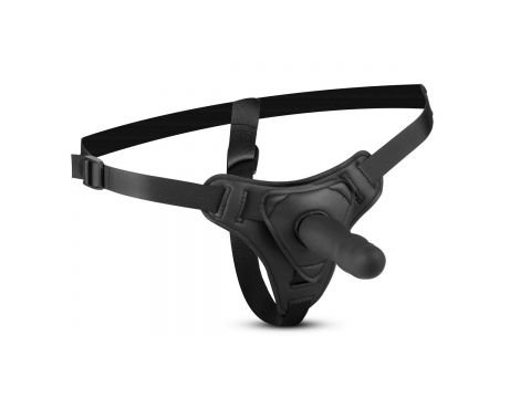 Strap on silikonowy EasyToys realistyczny czarny 13 cm - 6