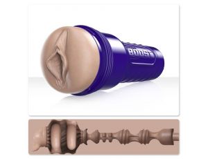 Masturbator Fleshlight Boost Bang beżowy z regulacją ssania